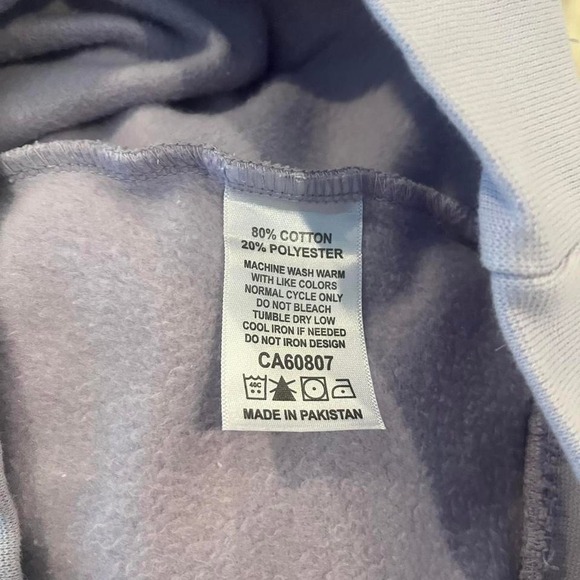 Peace Collective Purple Grey Quarter Zip Sweater Pullover Women Medium Oversized - Picture 6 of 6